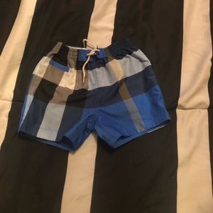 Burberry infant swim trunks